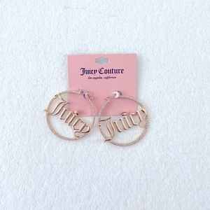Juicy couture earrings